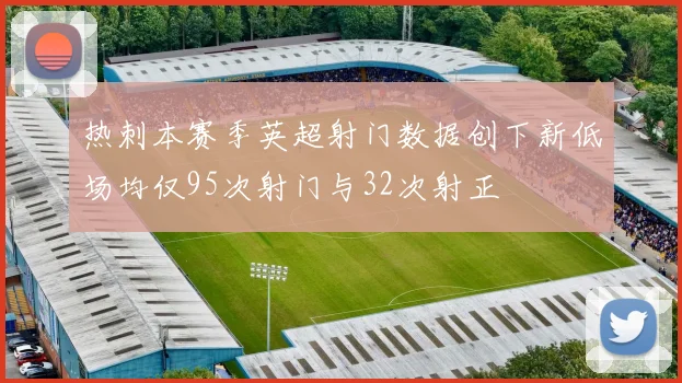 热刺本赛季英超射门数据创下新低场均仅95次射门与32次射正
