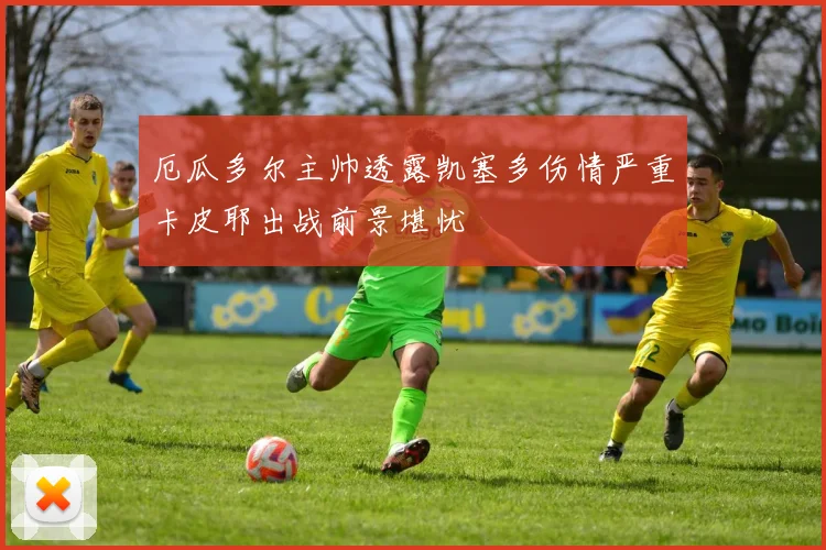 厄瓜多尔主帅透露凯塞多伤情严重卡皮耶出战前景堪忧